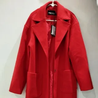 لانگ کت قرمز PIECES