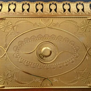 ست چایخوری طلایی