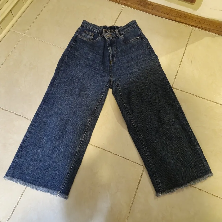 شلوار جین واید بگ