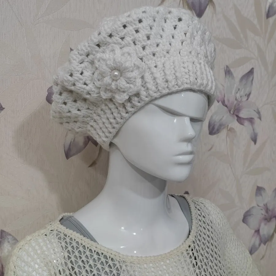 کلاه دستبافت مدل فرانسوی