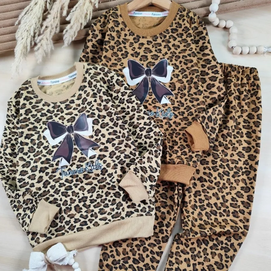 بلوز شلوار پاپیون دو رنگ