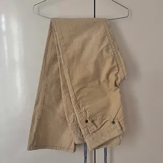 شلوار کبریتی کرم