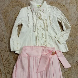 شومیز دامن دخترانه