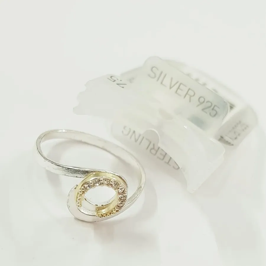 انگشتر نقره 925 نگین دار