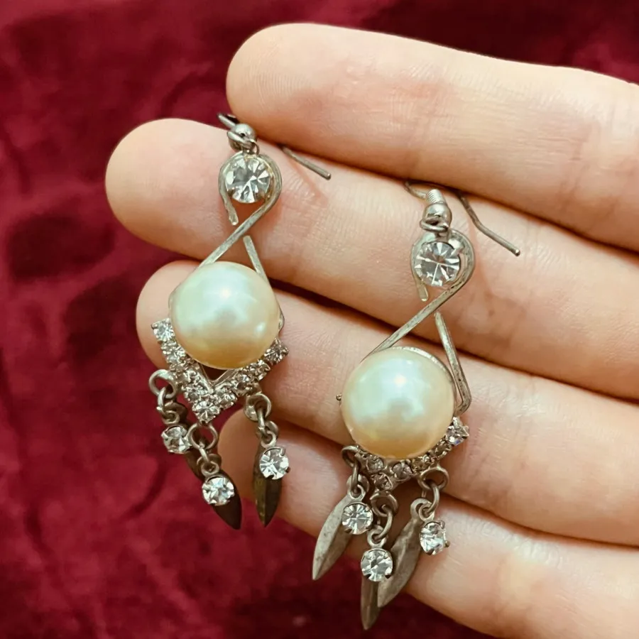 گوشواره وینتیج مرواریدی