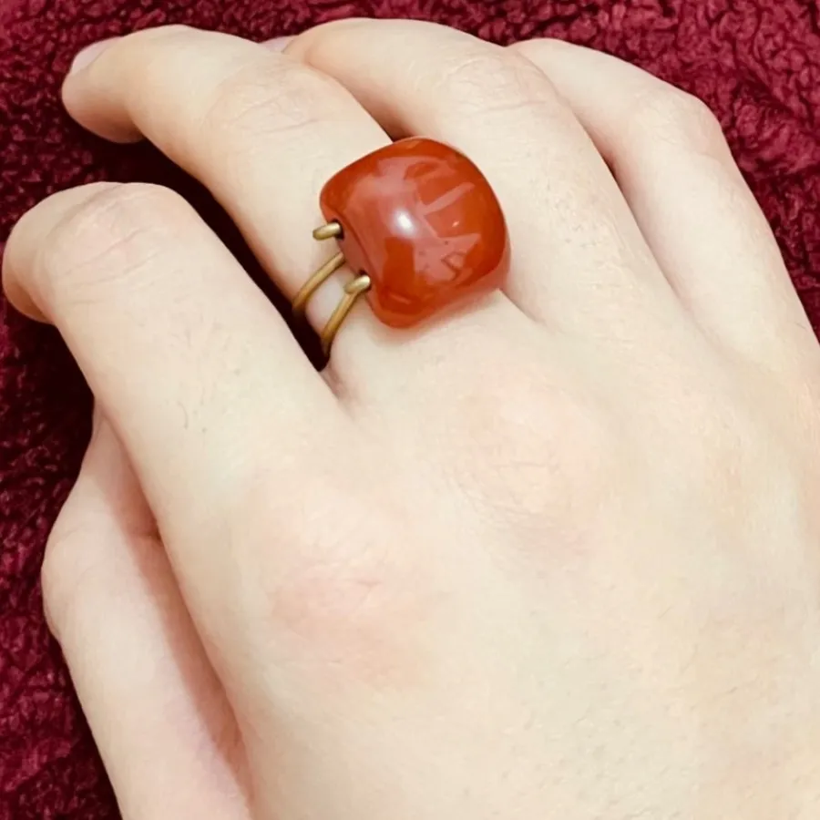 انگشتر برنج عقیق