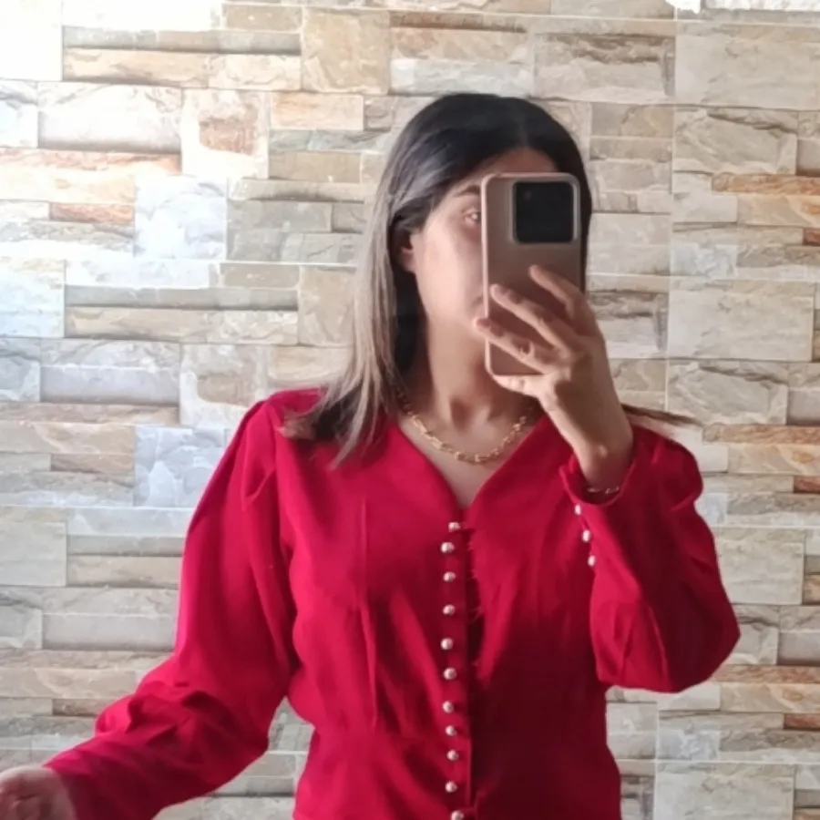 شومیز مخمل کبریتی