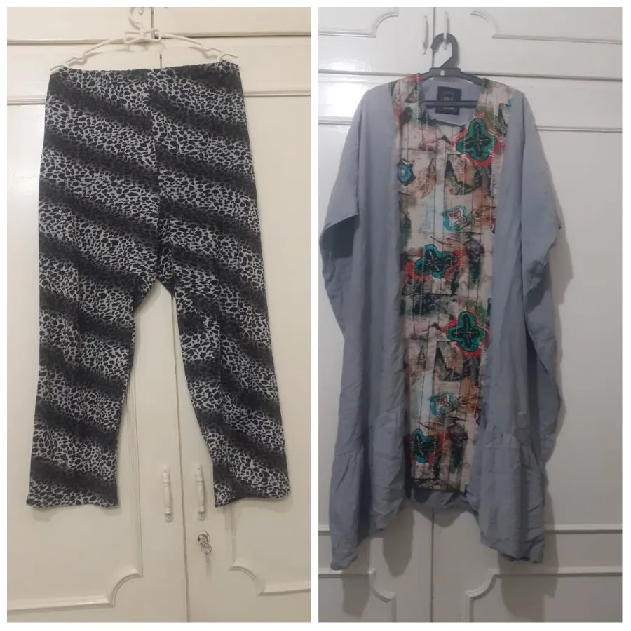 مانتو شلوار.