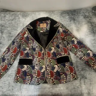 کت زمستونی سوزن دوزی