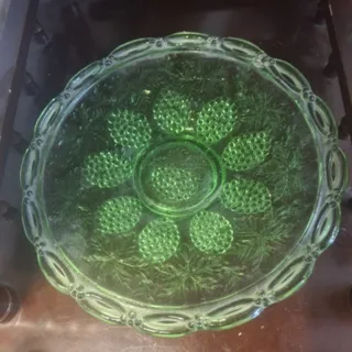 شیرینی خوری بلوری قدیمی