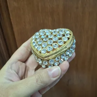 جاجواهری نگین دار قلبی