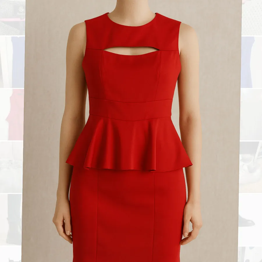 پیراهن قرمز جذاب❤️