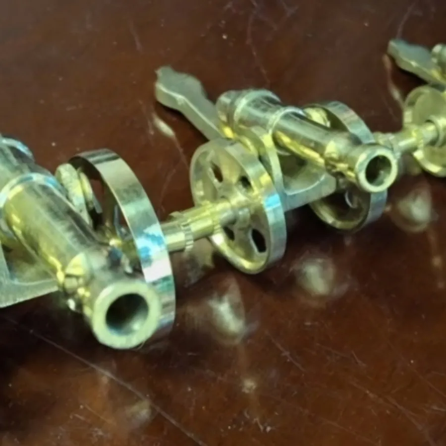 3 عدد توپ چنگی برنز هندی