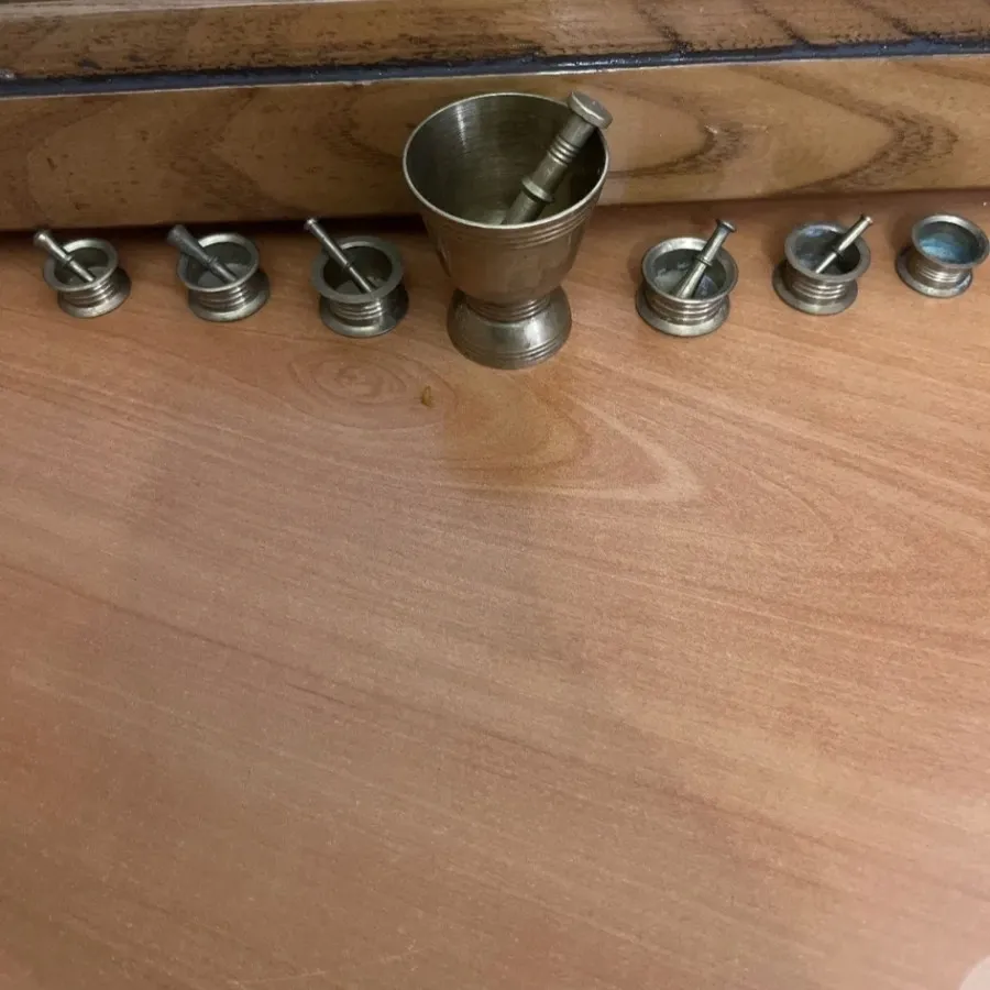 هاون برنجی 7 عددی