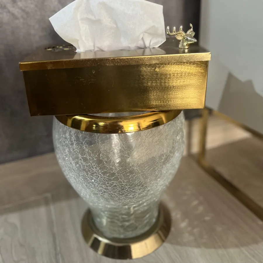 ست دستمال و سطل پذیرایی