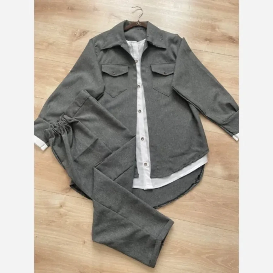 ست مانتو شلوار عالی و شیک