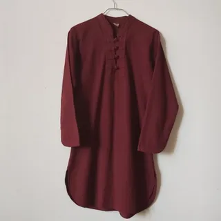 مانتو لینن زرشکی