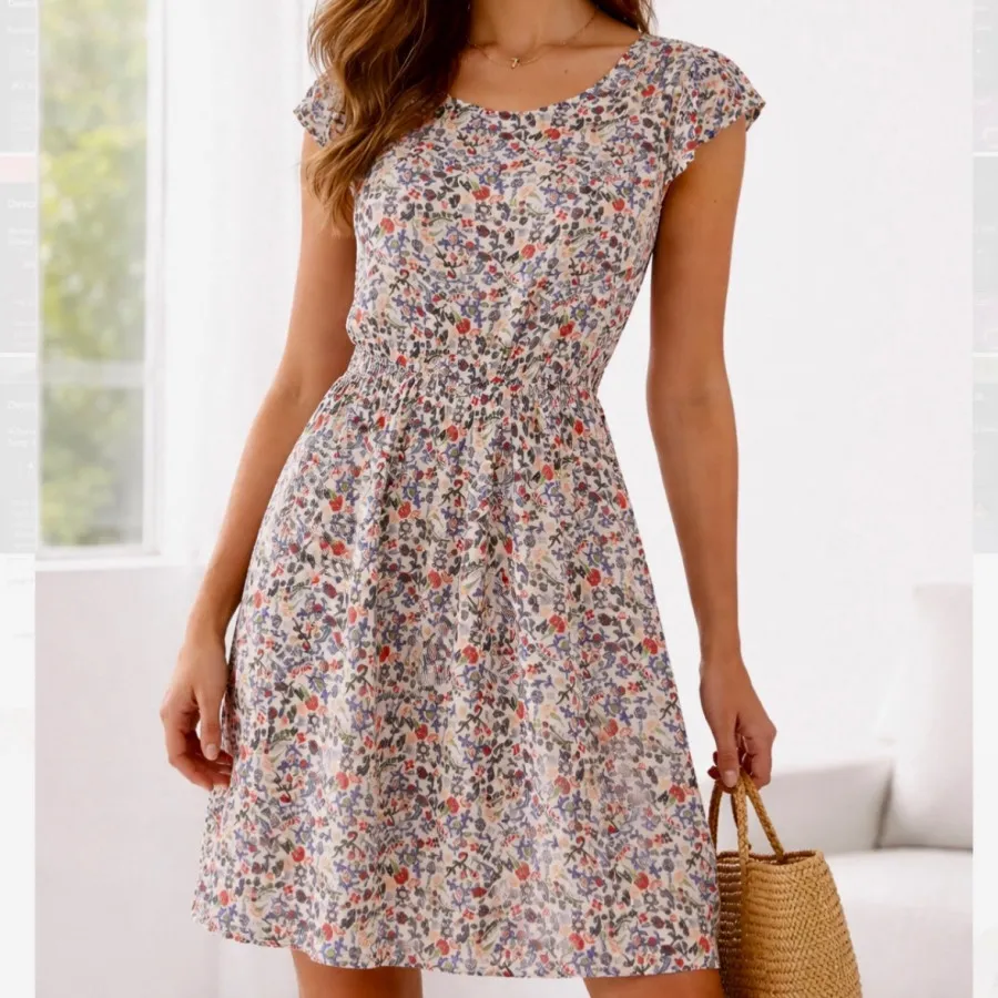 پیراهن‌گلدار زنانهDeFacto