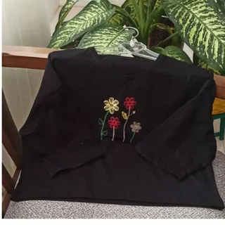 تیشرت کراپ نخ پنبه