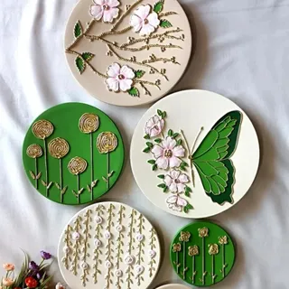 ست دیوارکوب سفال مدرن