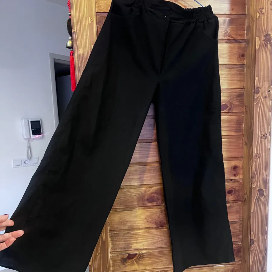 شلوار بگ کتان