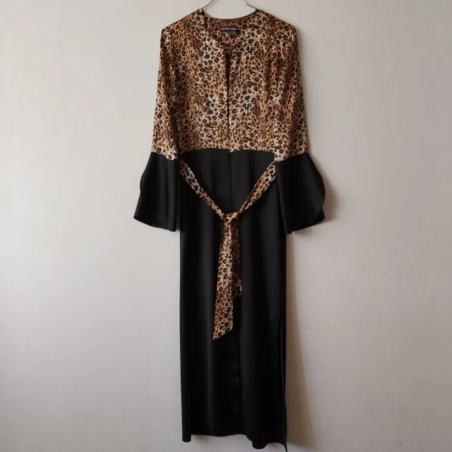 مانتو _ رویی ساتن پلنگی