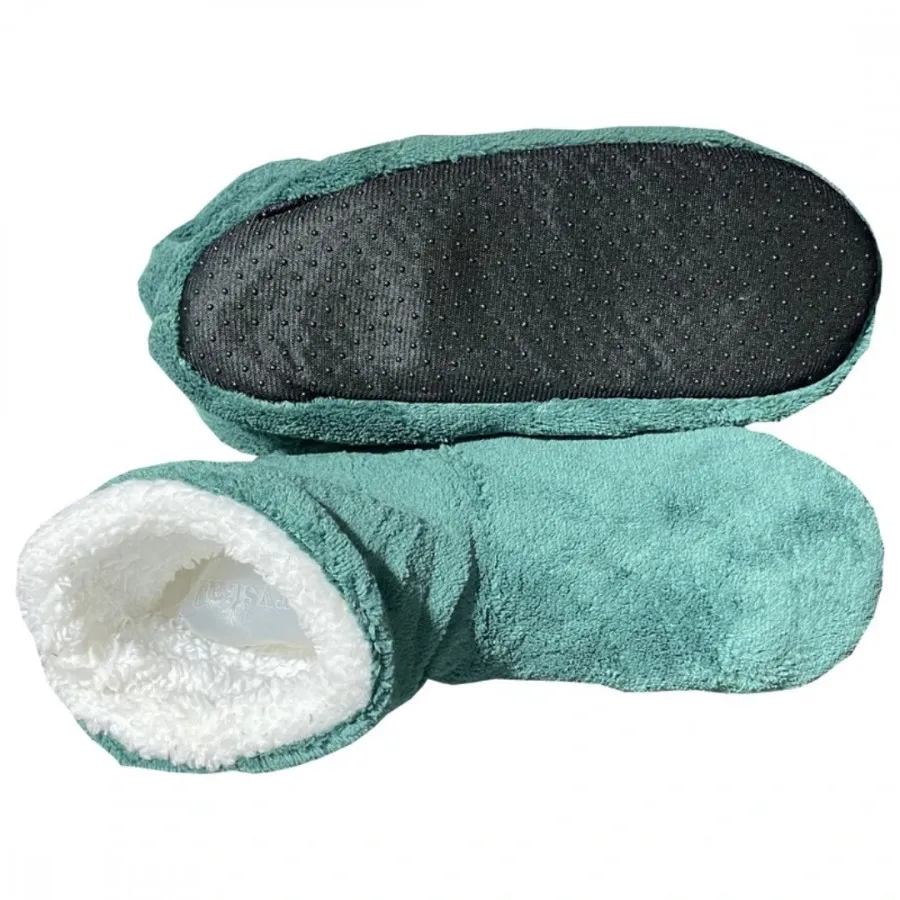 پاپوش روفرشی ساق دار مخمل