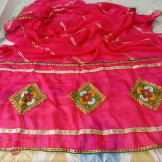 پارچه ساری حریر هندی