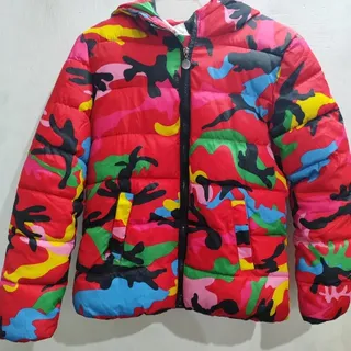 کاپشن کلاه دار