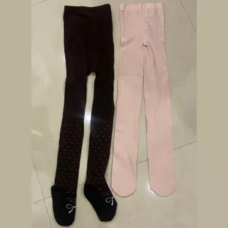 جوراب شلواری قهوه‌ای