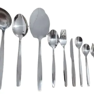 ست قاشق چنگال استیل152تکه