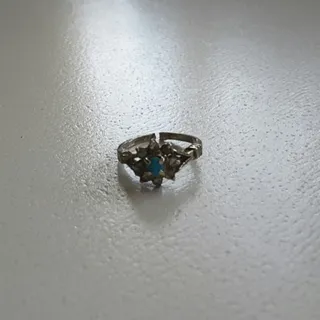 انگشتر فیروزه نقره