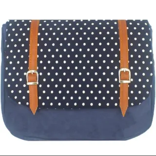 کیف دوشی خال خالی