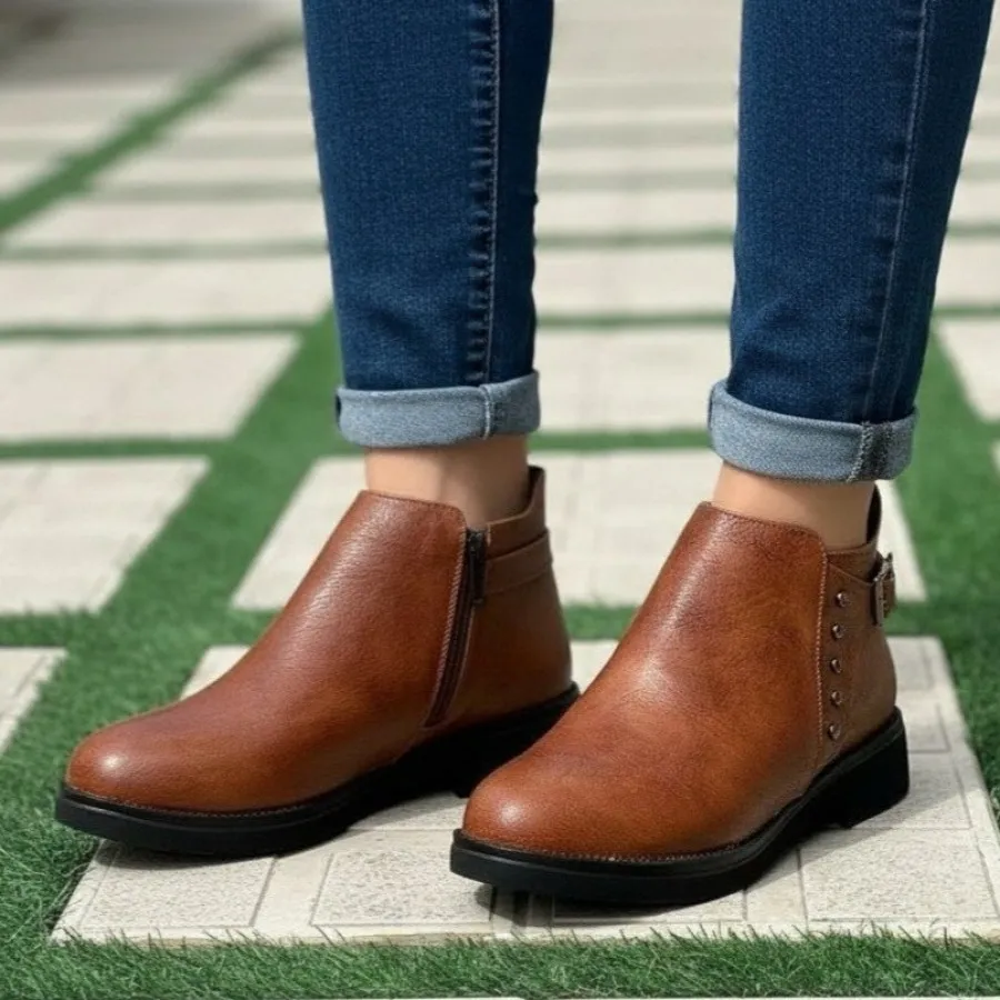 نیم بوت نگین