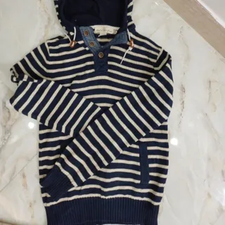 بافت h&m پلیور هودی