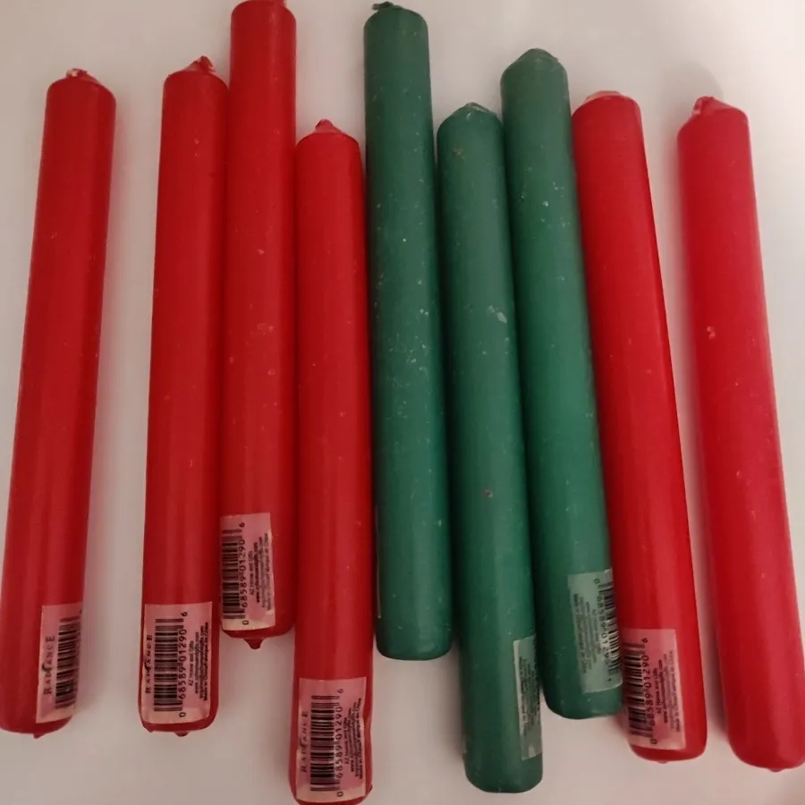 9 عدد شمع خارجی