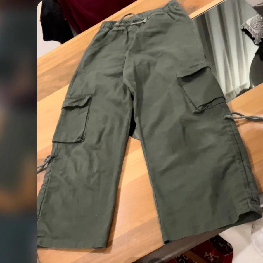 شلوار کتان بگ