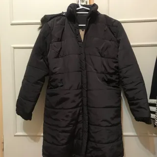 کاپشن بارونی کلاهدار