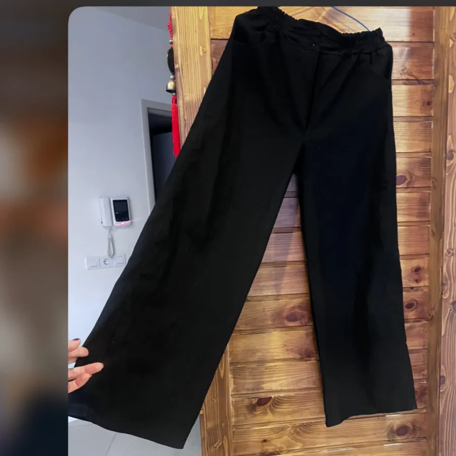 شلوار بگ کتان