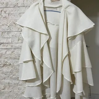 مانتو سفید مجلسی