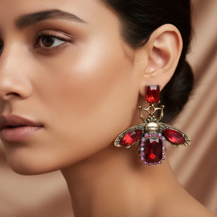 گوشواره کریستال