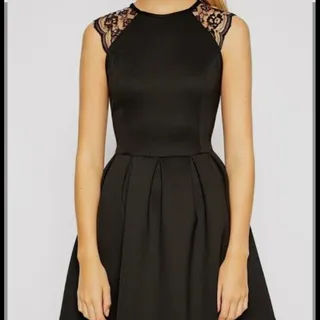 لباس مجلسی عروسکی مشکی