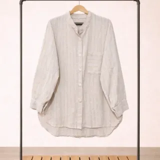 مانتو شومیزی لینن