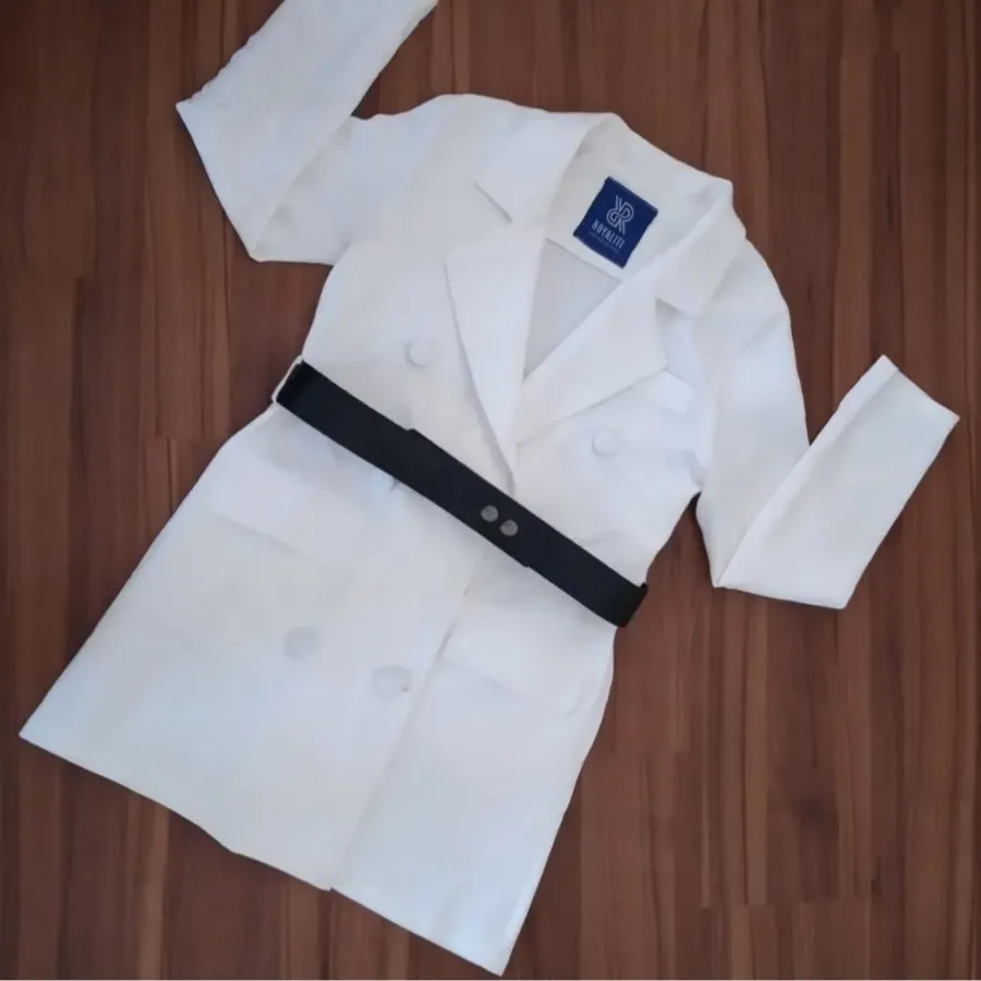 مانتو کتی سفید