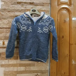 کت کلاه دار بافت خارجی