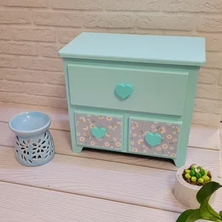 جعبه چوبی کشودار