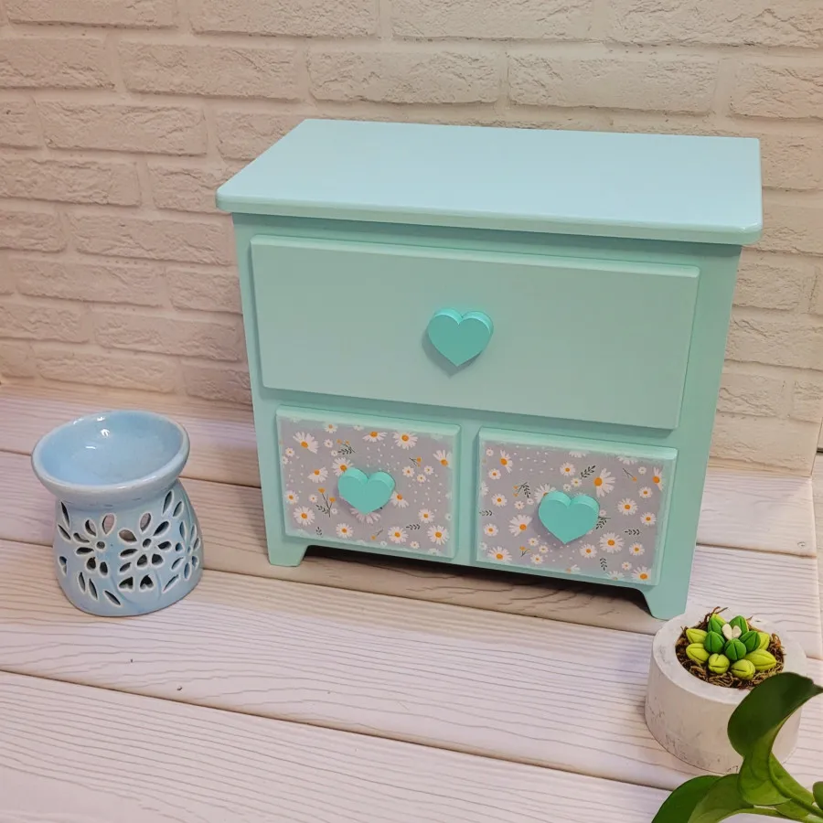 جعبه چوبی کشودار