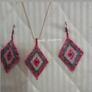 نیم ست چشم نظر منجق