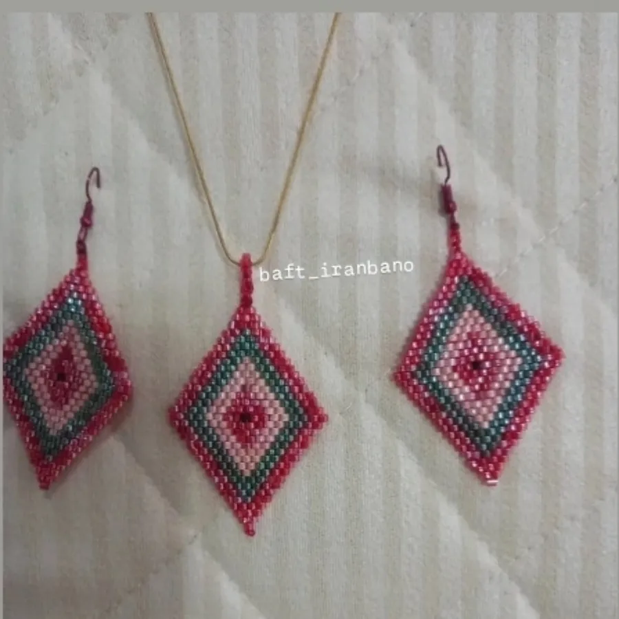 نیم ست چشم نظر منجق