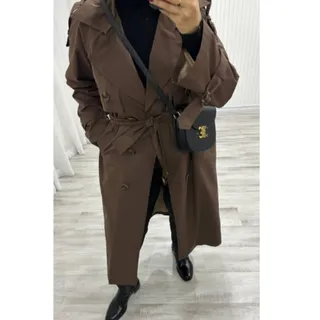 بارونی قهوه ای  خوش دوخت